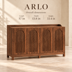 Arlo sideboard size guide